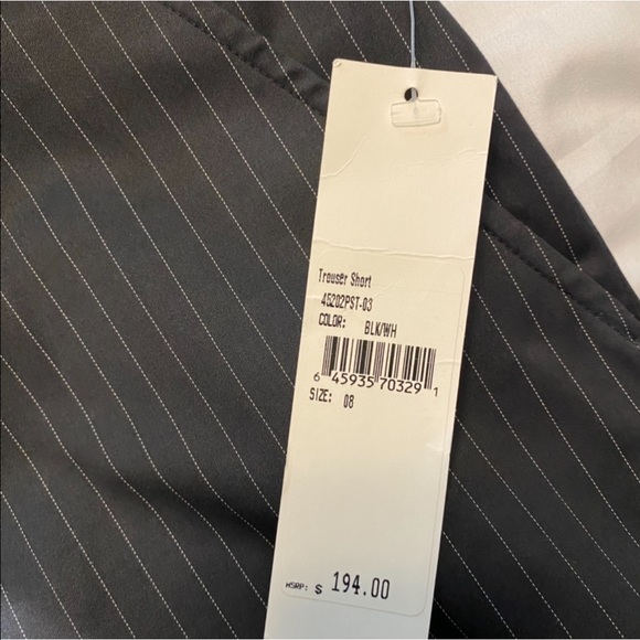 Chaiken Striped Trouser Short - Picture 7 of 9